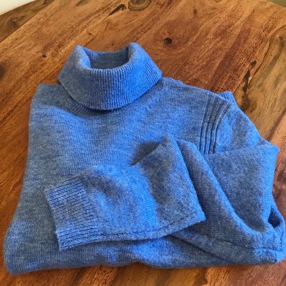 A New Day Blue Knit Sweater Size Large - Picture 7 of 8